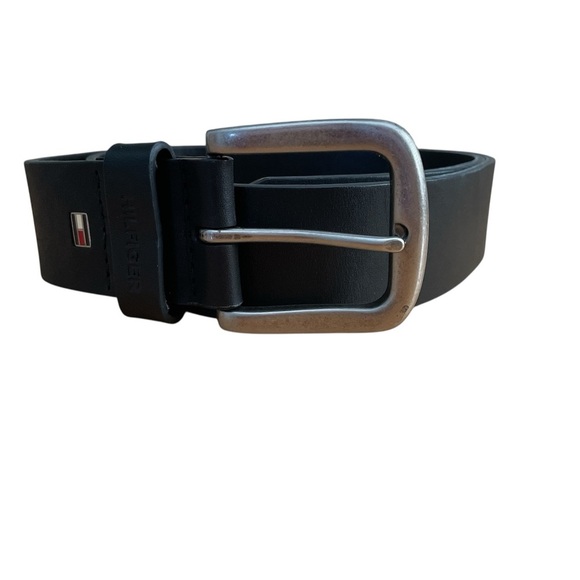 Tommy Hilfiger Black Classic Belt - Picture 1 of 2